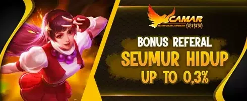 Bonus Refferal Seumur Hidup 0.3% promotion banner